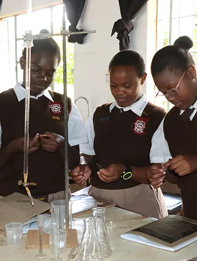Makueni Girls Senior School students